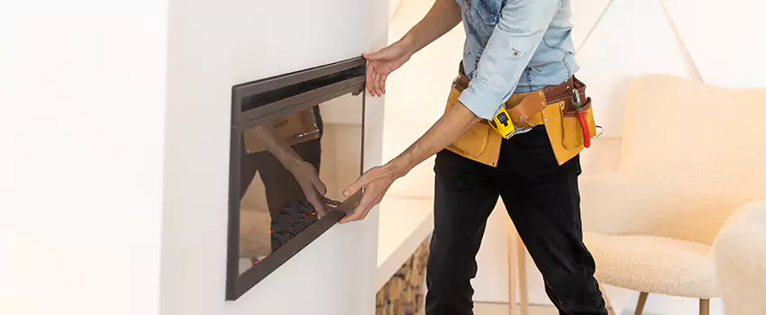 Metal Fireplace Installation in Fuquay-Varina, North Carolina