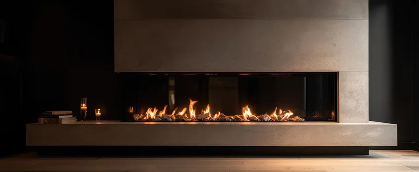 Gas Fireplace Ember Bed Design Services in Fuquay-Varina, North Carolina
