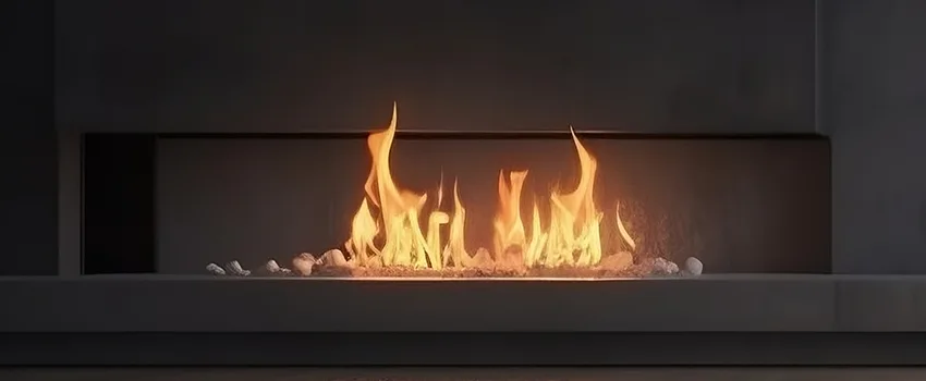 B-Vent Gas Fireplace Installation in Fuquay-Varina, NC