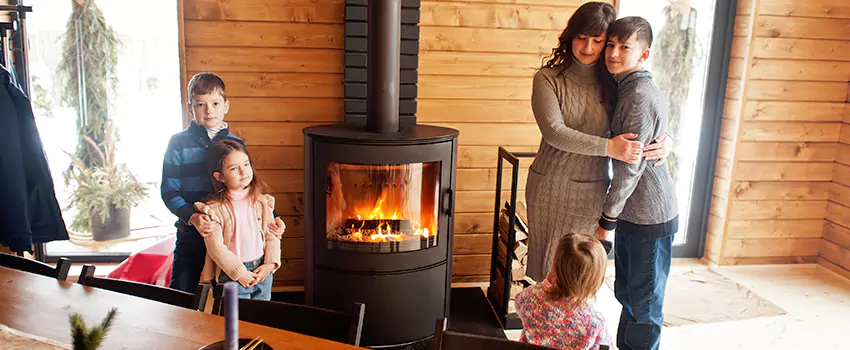Morso Cast Iron Fireplace Insert Installation in Fuquay-Varina, North Carolina