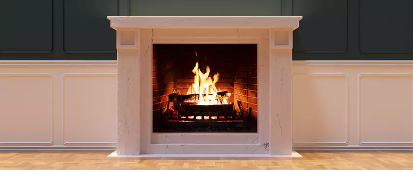 Open Flame Wood-Burning Fireplace Installation Services in Fuquay-Varina, North Carolina