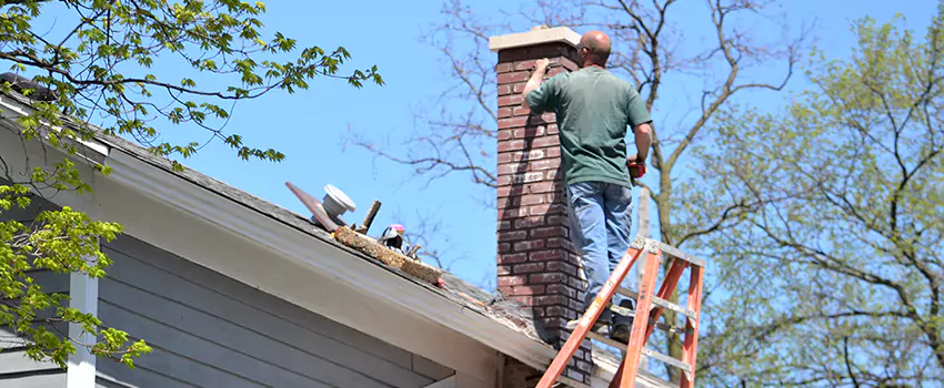 Vinyl and PVC Chimney Flashing Installation in Fuquay-Varina, NC