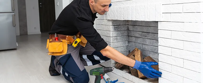 Fireplace Damaged Damper Frame Repair Services in Fuquay-Varina, North Carolina